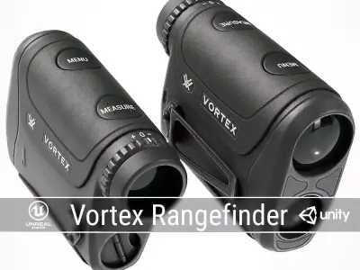 PBR Vortex Rangefinder Low-poly 3D model