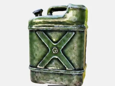 Gasoline Cans  PBR Textures Collection 3D Model Pack
