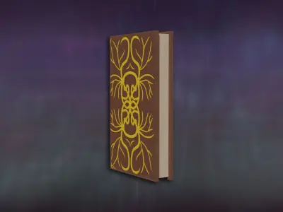 Deco Books Antique Baroque Series B Simple Shelf 3D model
