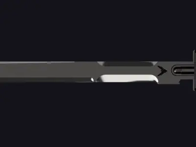 Dune 2021 - Paul Atreides training sword 3D print model