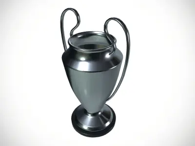Trophy Low-poly 3D model purchase