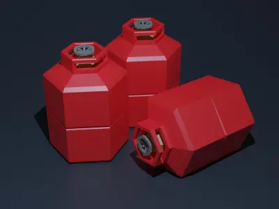 a set of 3d models for the game 3D model