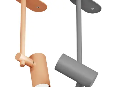 pluskouple spotty small-spotty large rigged model 3D model