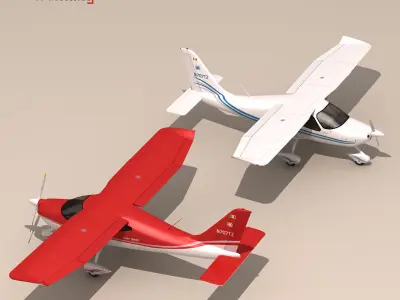 P2008 JC 3D model