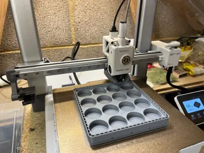 Stackable Tamiya 10ml Paint Storage Boxes 3D print model