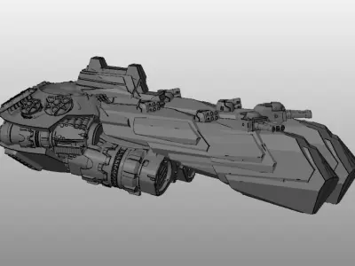 SKY RELICS - 16 BATTLE FURY 3D print model
