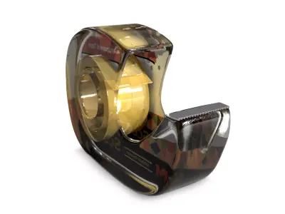 Tape Dispenser 3D model