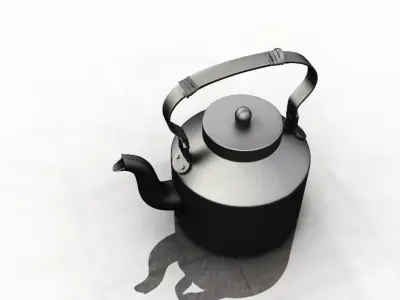 water kettle 3d model 3D model