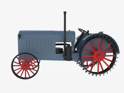  tractor 30s 3D model