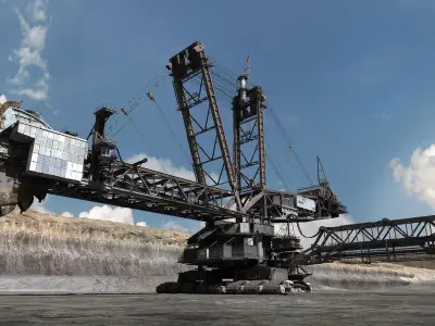 Bagger 288 Excavator (Schaufelradbagger) 3D model
