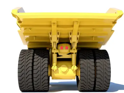 Mining Dump Truck 3D model 3D model