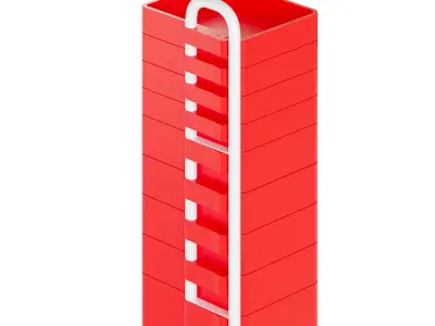 SPINNY RED 3D model