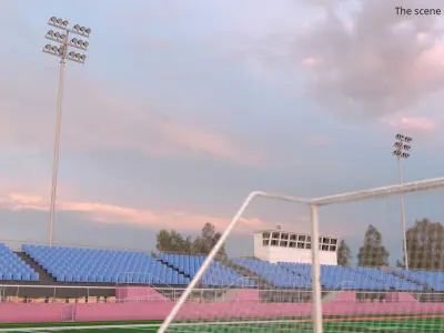  Football Field Lighting Mast 