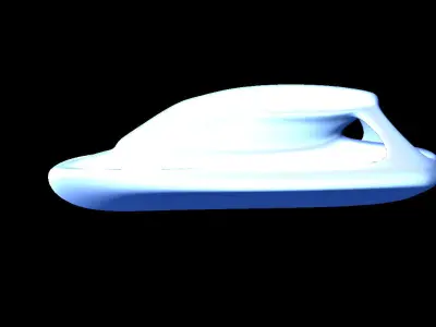 yatch sketch Free 3D model