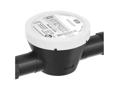  Kamstrup Smart Water Meter flowIQ 2100 3D model