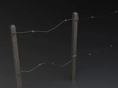 3 military props  Free low-poly 3D model