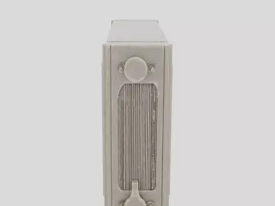 Industrial Factory Cooling Radiator Housing for 3D print 3D model