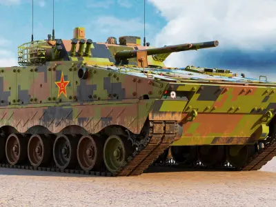 Type 04 IFV ZBD Chinese Tank 