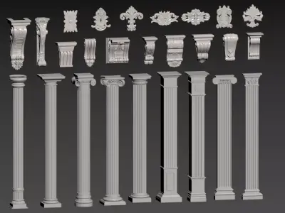 RomanColumn 3D model