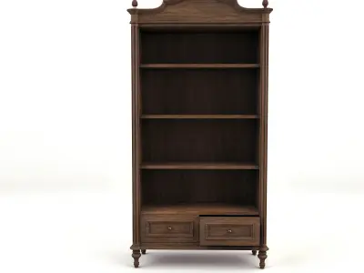 antique wardrobe Low-poly 3D model purchase
