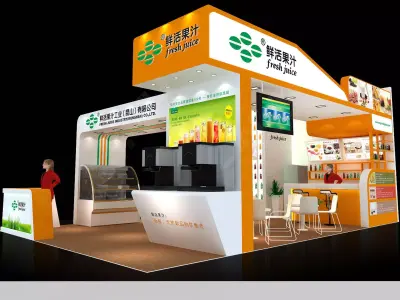 Exhibition - Area - 6X9-3DMAX2009-09 3D model
