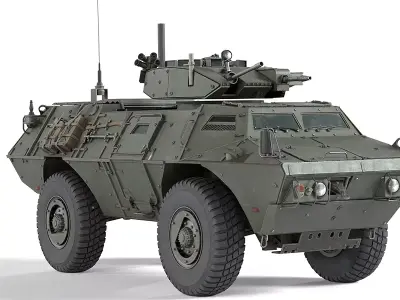M1117 Guardian ASV Free 3D model