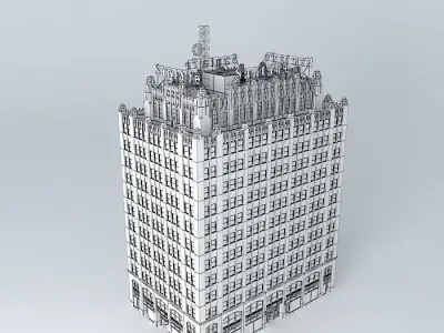 Office Building Free 3D model purchase