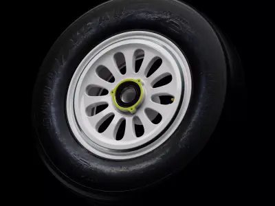 Wheels - Honda Jet Elite II  3D model