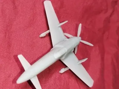 Kyusyu J7W1 Shinden 3D print model 3D print model