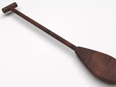 Boat Ore 3D model