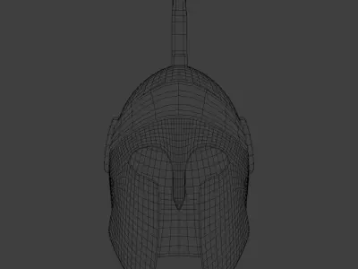 Spartan Helmet Free 3D model purchase