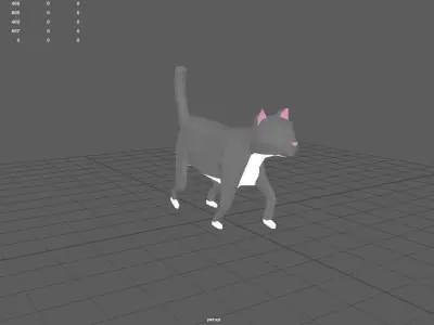 Animal Pack Animated Low-poly 3D model