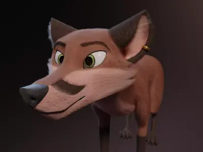 Vidgard Fox Free 3D model purchase