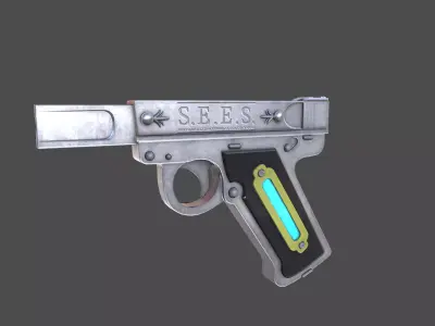 Persona 3 Evoker  Low-poly 3D model