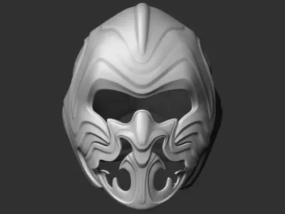 Fantasy Medieval Helmets 3D model purchase