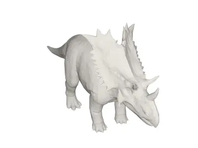 Dinosaur triceratops 3D model