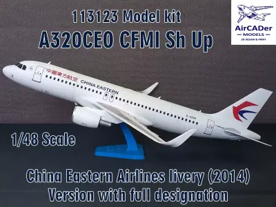 113123 Model kit Airbus A320CEO CFMI Sh Up 3D print model