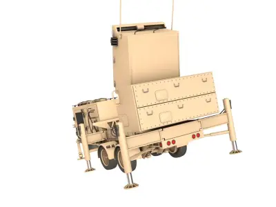 Raytheon GhostEye MR radar 3D model