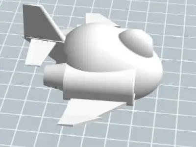 Eggcraft F-4 Phantom 3D print model