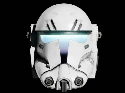 Imperial Commando Helmet 3D model