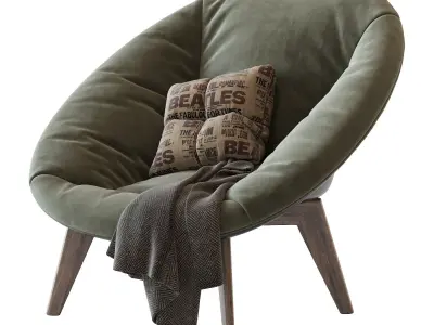 Armchair Vincent Sheppard 3D model