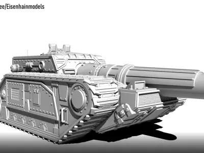 Sprengerwagen Wargame Tank 3D print model