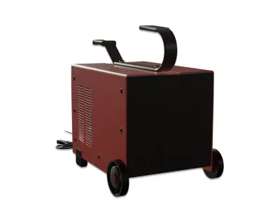 Welding machine Low-poly 3D model