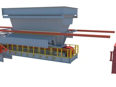apronfeeder02 machine 3D model