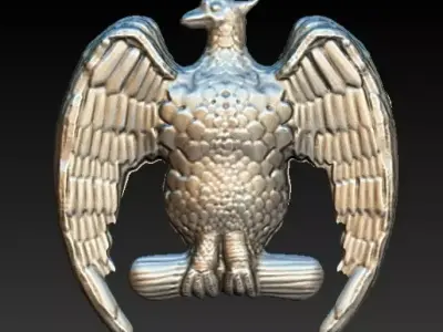eagle phoneix Free 3D print model
