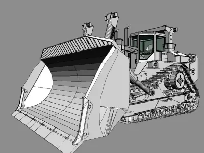 Collection Mining Machines 1 3D model