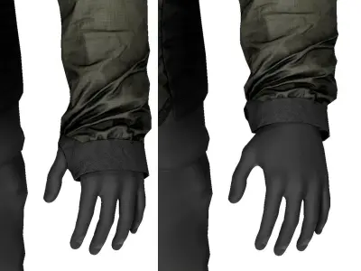 Crye Precision Loft Jacket Low-poly 3D model