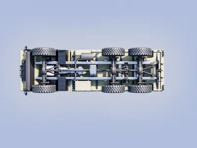 MAN KAT1 Military Truck Pack  3D model