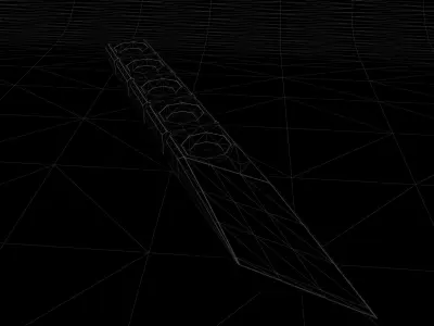 knife 3D model shop