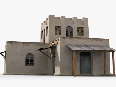 Arab xx4 Low-poly 3D model